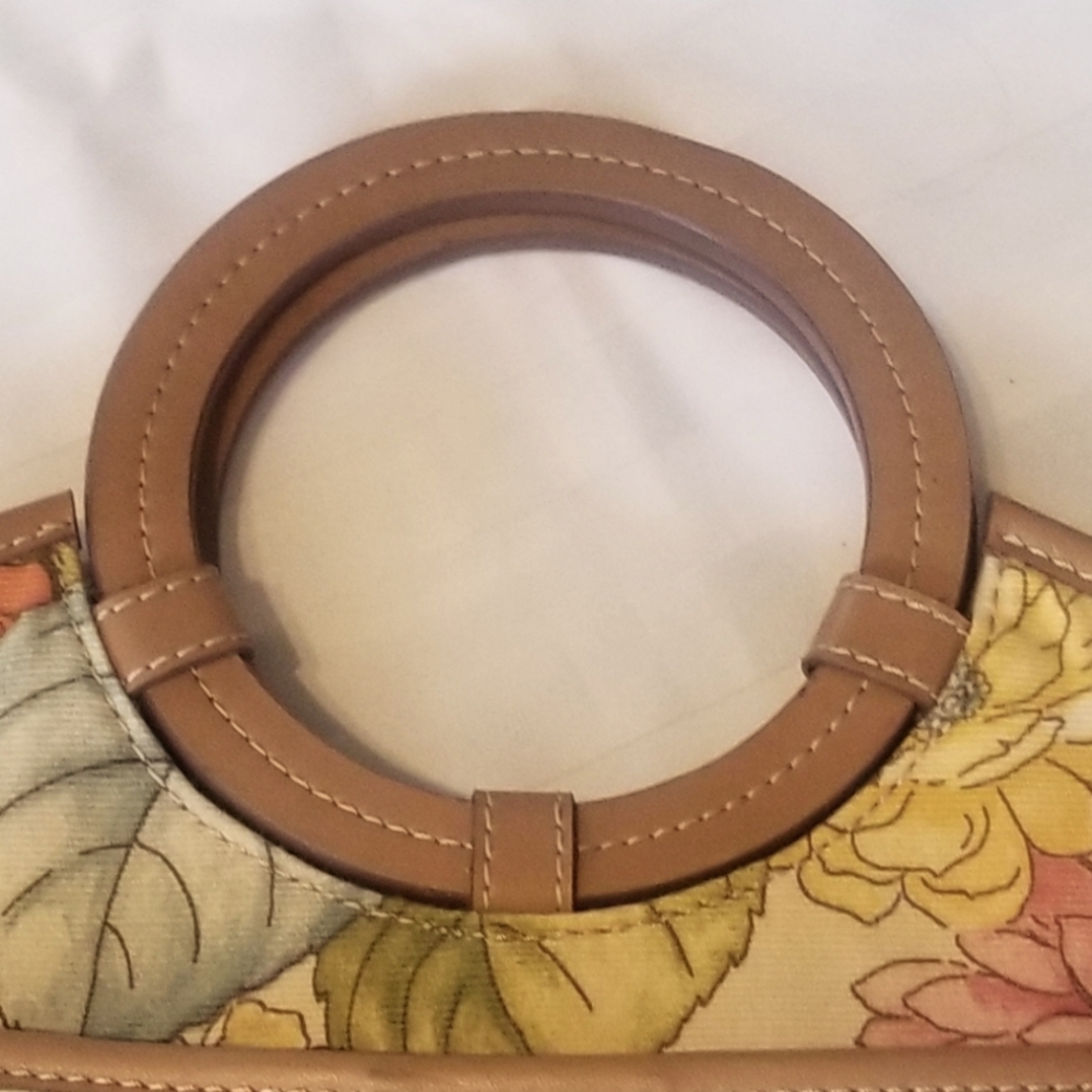 VINTAGE KEY FOSSIL HANDBAG - Picture 2 of 9
